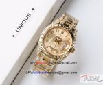 UF Factory New Rolex Replica Sky-Dweller All Gold Diamond Watch 40mm